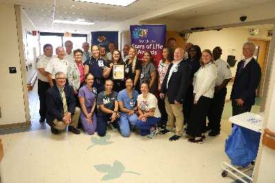 Star of Life Award for Anne Arundel Medical Center